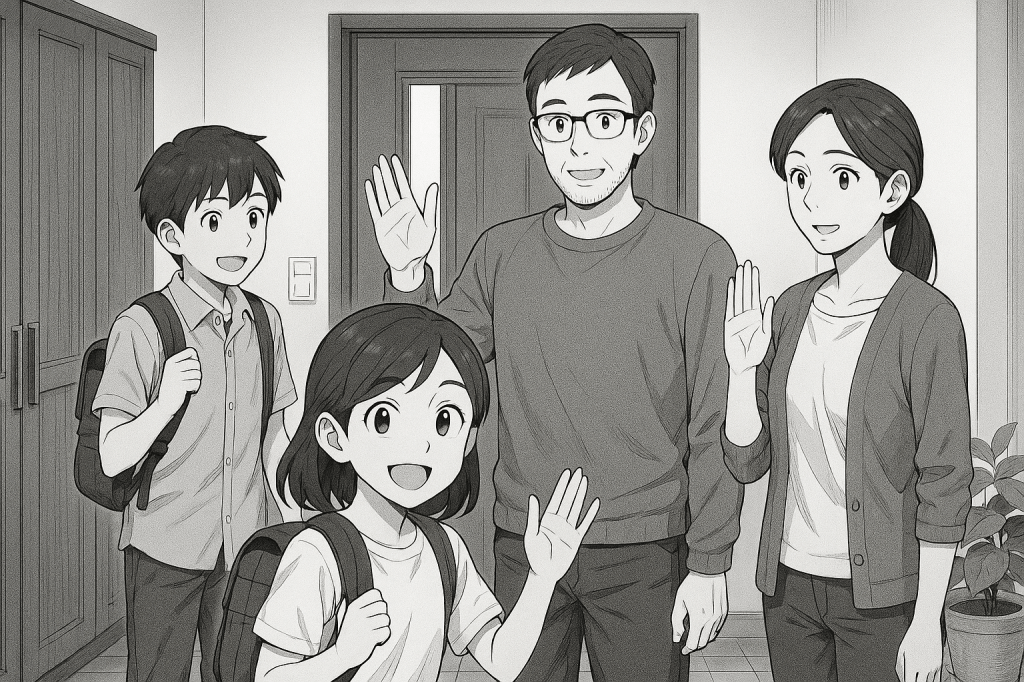 日本の家で使う出入りの表現